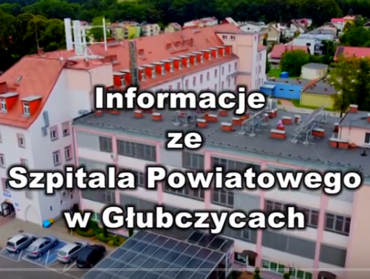 Informacje ze Szpitala Powiatowego w Głubczycach