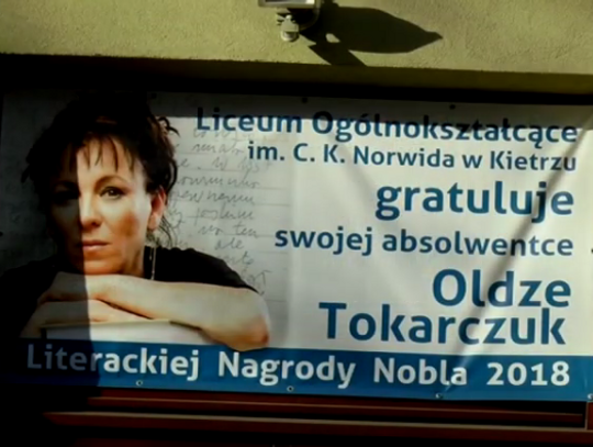 LO w Kietrzu gratuluje Oldze Tokarczuk