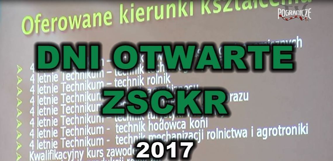 Dni Otwarte ZS CKR - 2017