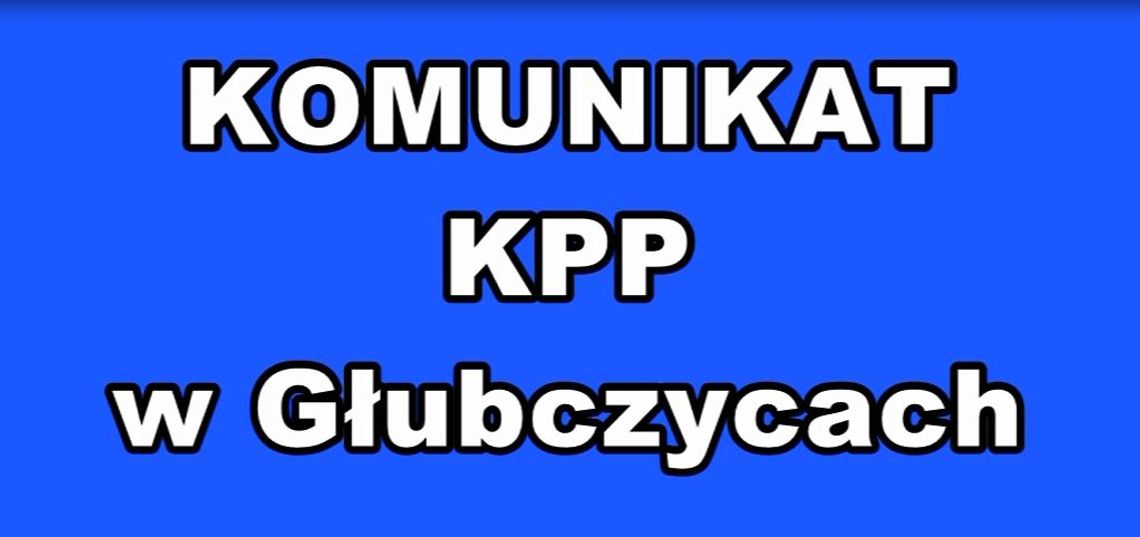 Komunikat KPP w Głubczycach