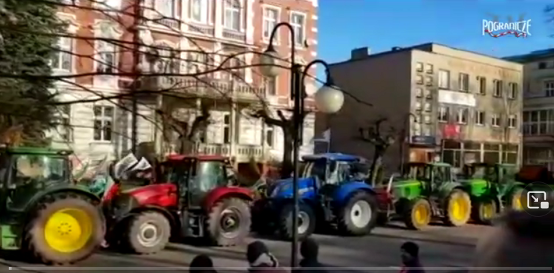 Protest Rolników