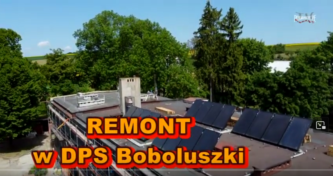Remont w DPS w Boboluszkach