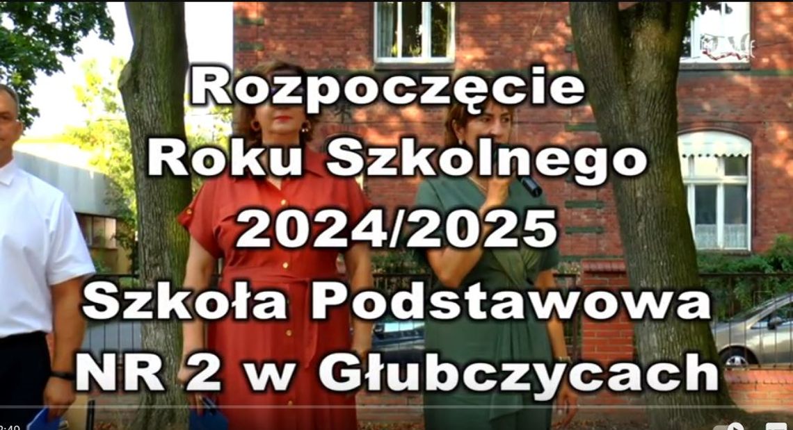 Rozpoczęcie Roku Szkolnego 2024/2025 w Szkole Podstawowej nr 2 w Głubczycach