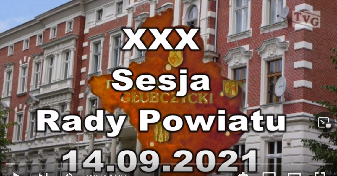 XXX Sesja Rady Powiatu cz.1
