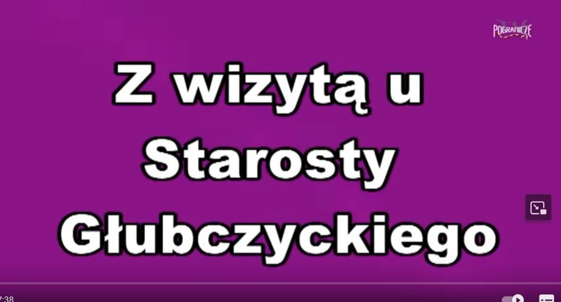 Z wizytą u Starosty Głubczyckiego