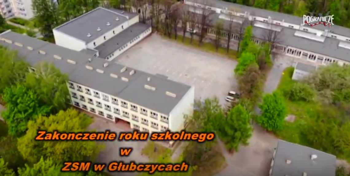 Zakonczenie roku szkolnego w ZSM w Głubczycach