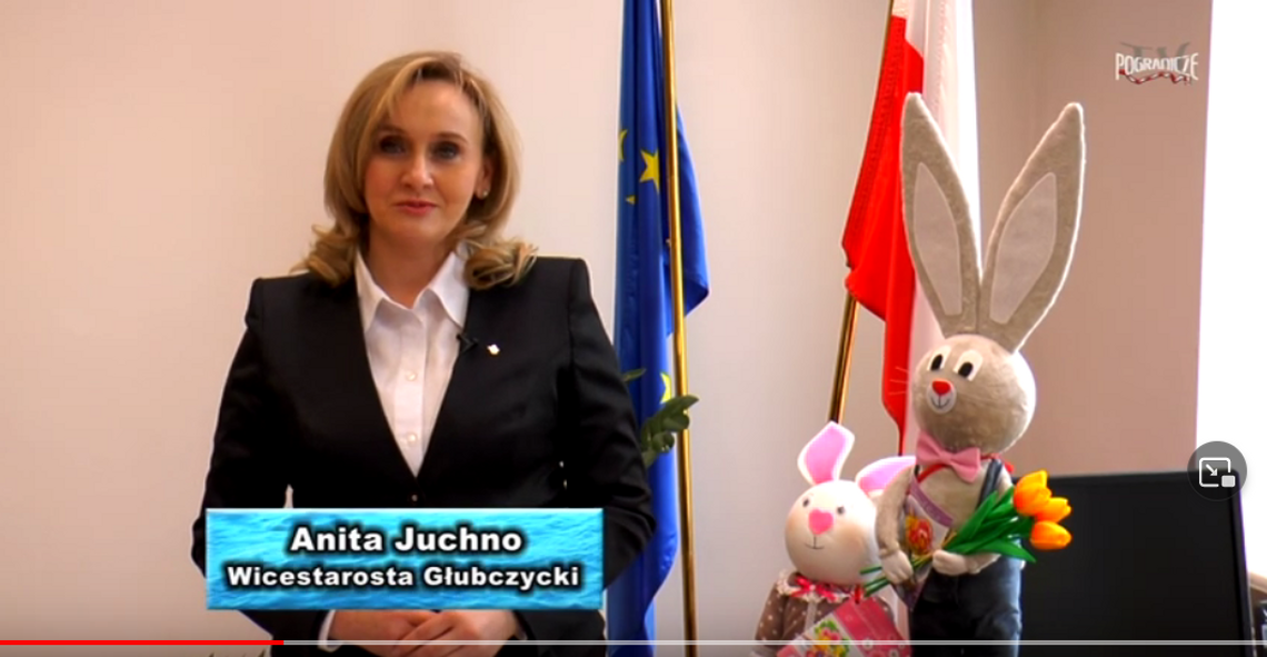 Życzenia Wielkanocne Wicestarosta Głubczycki Anita Juchno